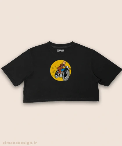 کراپ زنانه طرح تن تن کد 950