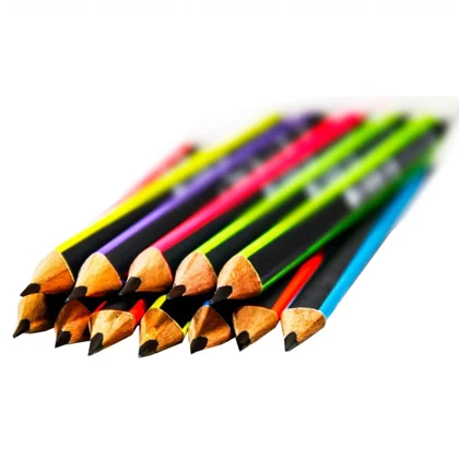 مداد مشکی اسکول مکس School Max مدل 3001 بسته 12 عددی