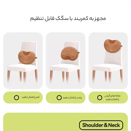 ماساژور کمر چندمنظوره قابل حمل شیائومی Xiaomi مدل RP-R2 Repor