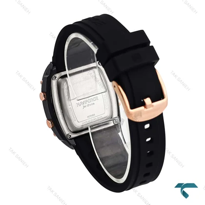 ساعت نیوی فورس NF7102 دخترانه پسرانه مشکی NaviForce-6983-L