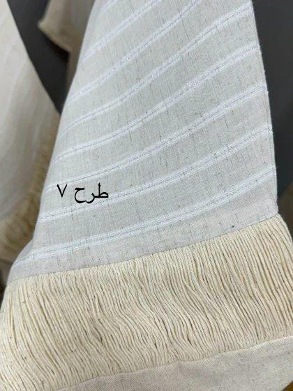 مانتو لینن مکرومه