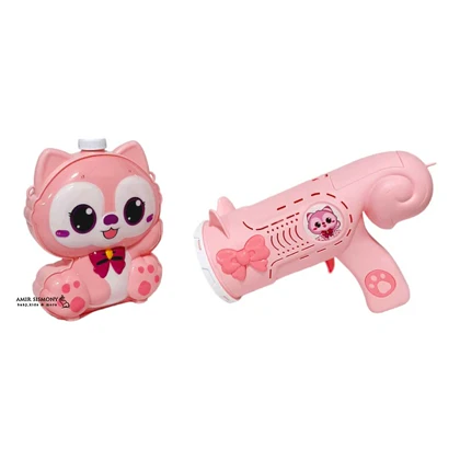 اسباب بازی تفنگ حباب ساز گربه کد 529A-1