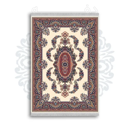*جدید* فرشینه از جنس پارچه شانل مخمل ترک طرح فانتزی برند دفه کد 1819