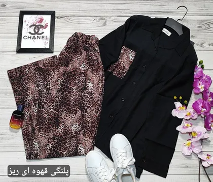 ست ترکیبی شومیزشلوار کد 50169