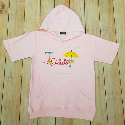 تیشرت کلاهدار با شلوار دخترانه بابونه