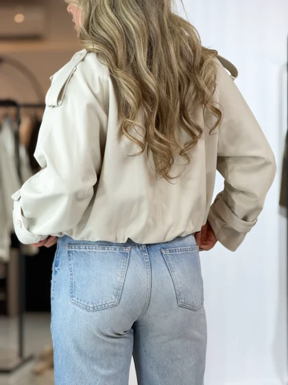 ترنچ کت کاپو استخوانی 010223
