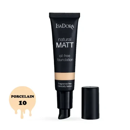 کرم پودر Natural Matt ایزادورا حجم 35 میلی‌لیتر