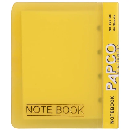 دفتر یادداشت 60 برگ پاپکو Papco مدل NB-627 B8 قفل دار