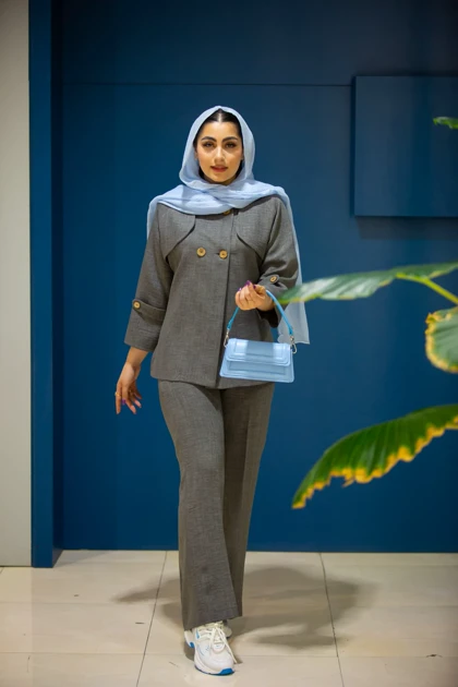 مانتو شلوار اسلپ پالیز