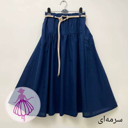 دامن لینن پیله دار جولیا