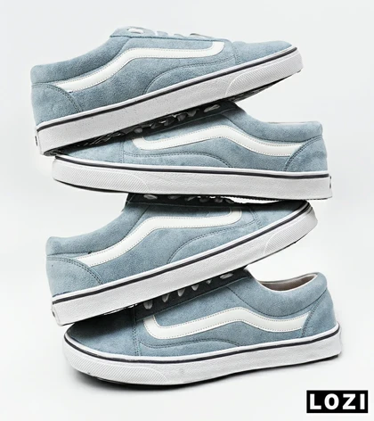 کفش کتانی مردانه آبی آسمانی ونس VANS