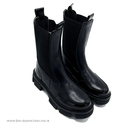 نیم بوت زنانه استرادیواریوس مدل Stradivarius Flat Ankle Boots - BTC05