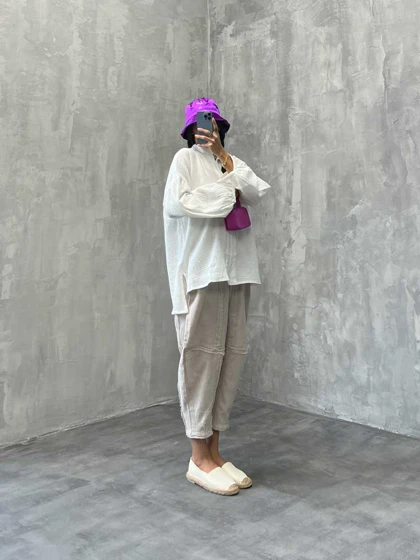 شومیز پنبه‌ای دیپلمات