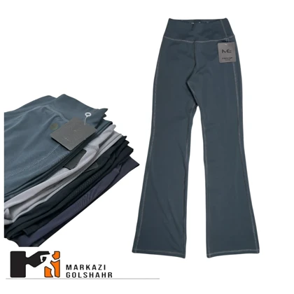شلوار بوت کات ورزشی زنانه ملانژ کد 30320
