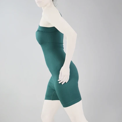 اورال سرهمی کوتاه ورزشی زنانه مدل ReDrop سبز آبی(استوک)