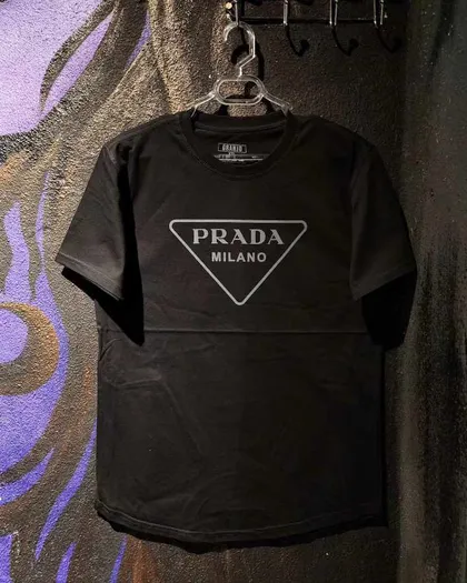 تیشرت نخی ارزان PRADA