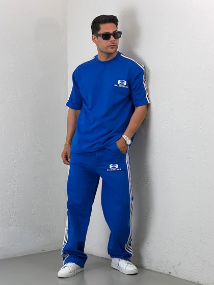 ست مردانه تیشرت و شلوارBALENCIAGA9024