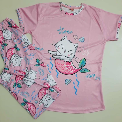 تیشرت شلوار دخترانه لباس خونگی