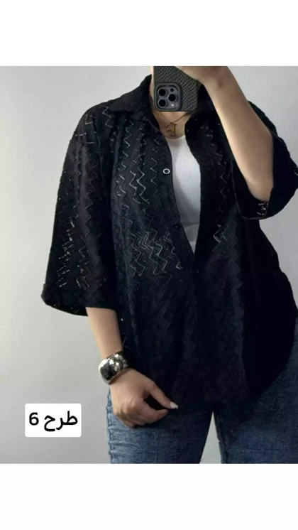 شومیز دانتل رها زنانه 85564