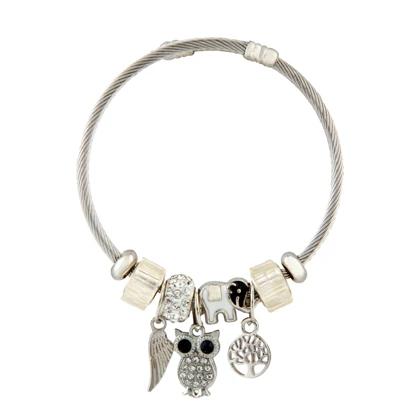 دستبند پاندورا مدل جغد