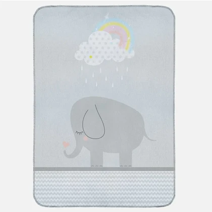 پتو نخی رزبرن طرح forever love