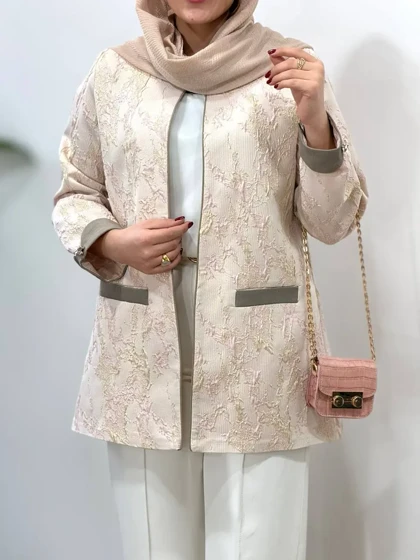 مانتو ژاکارد مجلسی آیسو دایانا