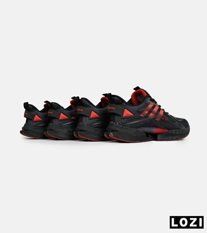 کفش کتانی مردانه و زنانه مشکی قرمز Adidas SUPERNOVA 3