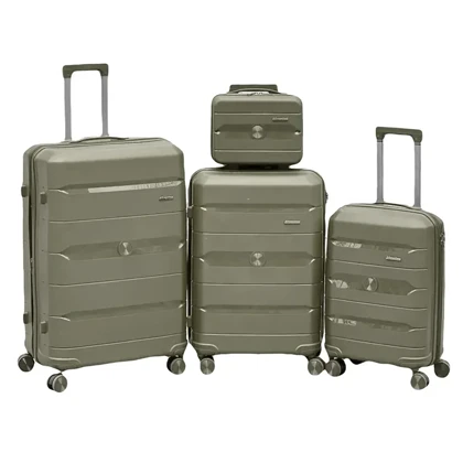 چمدان وارداتی مندوزا مدل MENDOZA - MDZ805 SERIES سری سه عددی (به همراه چمدان آرایشی هدیه)