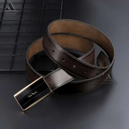 کمربند مردانه پیر کاردین Pierre Cardin Leather Belt BL138
