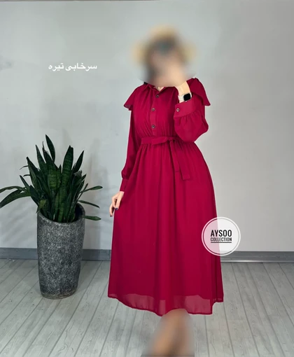 پیراهن حریر دلناز 1