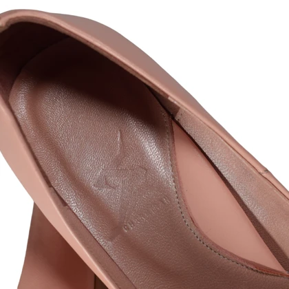 کفش زنانه چرمیران شنلی رنگ صورتی