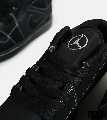 کفش کتانی مردانه مشکی نایک NIKE Jordan 1 Sketch