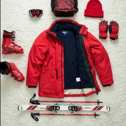 SIZE S-XS کاپشن دوپوش گورتکس حرفه ای استوک اورجینال از برند معتبر Bailo ایتالیا