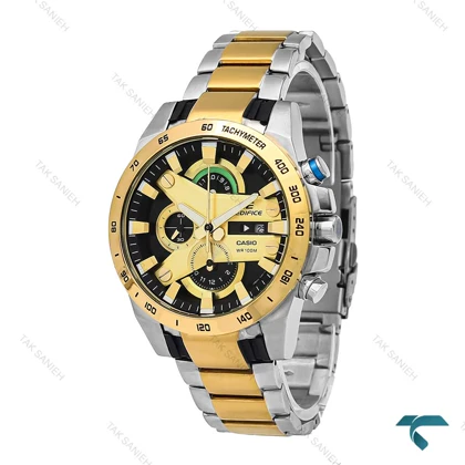ساعت کاسیو ادیفیس EFR-540 مردانه دو رنگ طلایی Edifice-6773-G