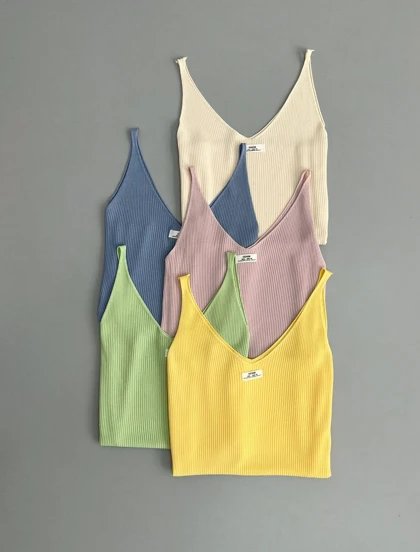 تاپ یقه هفت دنیم کد 2885