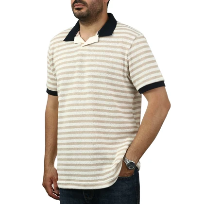 پولوشرت آستین کوتاه بافت مردانه سیزر مدل 15411862