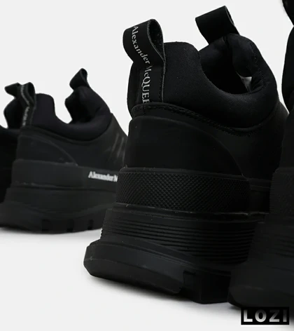 کفش کتانی نیم ساق مشکی Alexander McQueen مدل 5812
