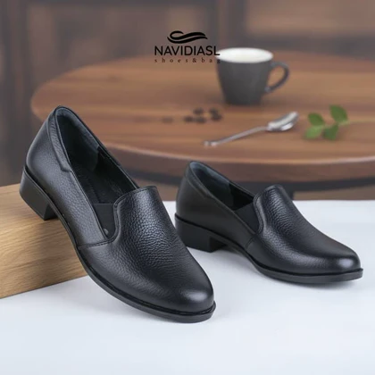 کفش زنانه چرم اداری و روزانه کد 3030006