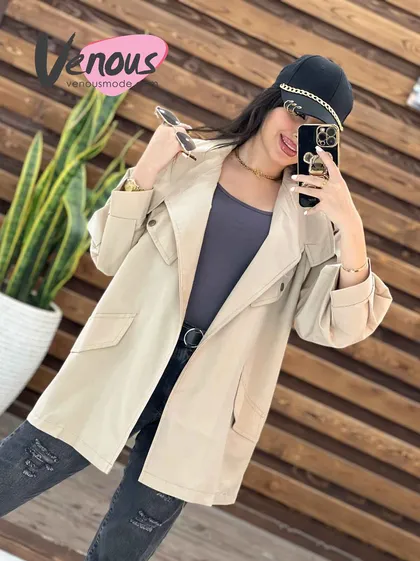مانتو داکرون سرشونه مغزی دوزی