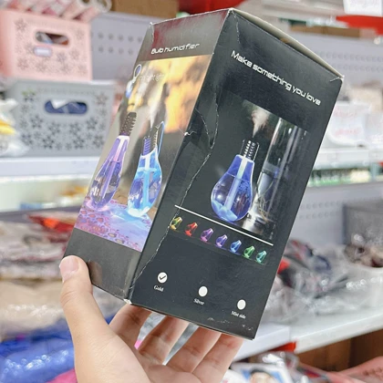 بخور سرد طرح لامپ مدل Night Light