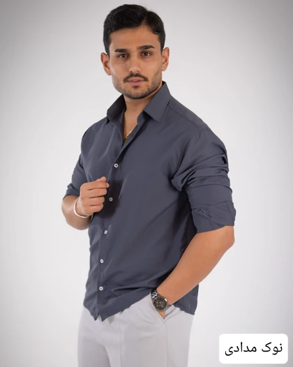 پیراهن مردانه باکسی دوشین_کد4725