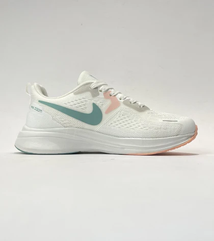 کفش ورزشی نایک زوم سفید آبی