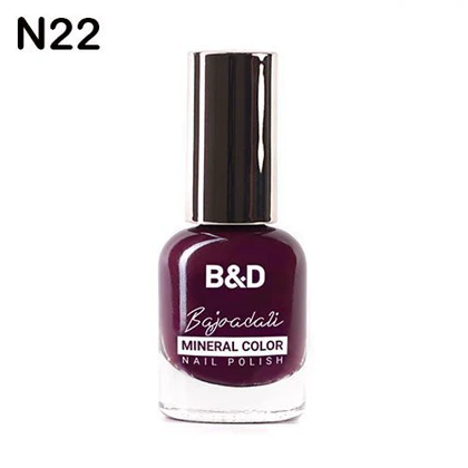 لاک ناخن بی اند دی B&D ساده سری N