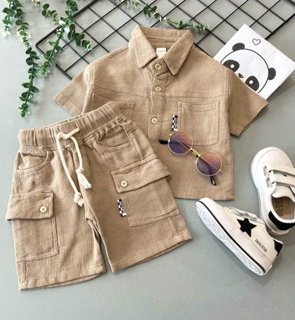 پیراهن شلوارک کارگو