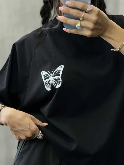 تیشرت پروانه ای
