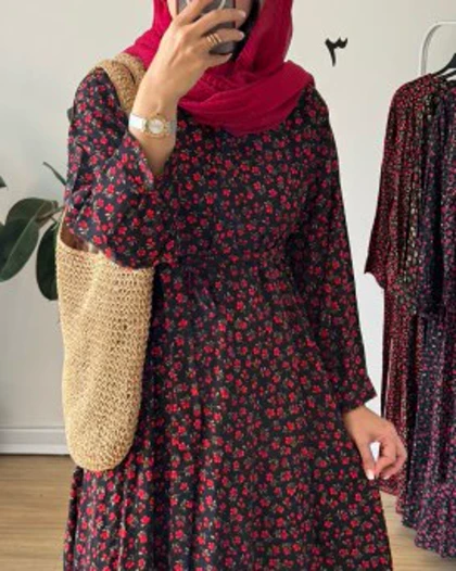 پیراهن ساحلی گل دخت 5