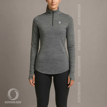 نیم زیپ زنانه فینگر دار COCO SPIRIT