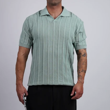 تیشرت یقه دار اولد مانی کد 171203