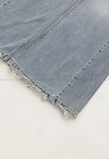 شلوار جین شافل کد1004213