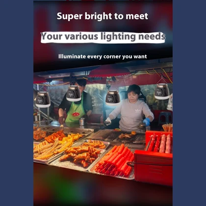 چراغ کمپینگ شارژی خورشیدی ان لایت N-LIGHT مدل A01T چندکاره